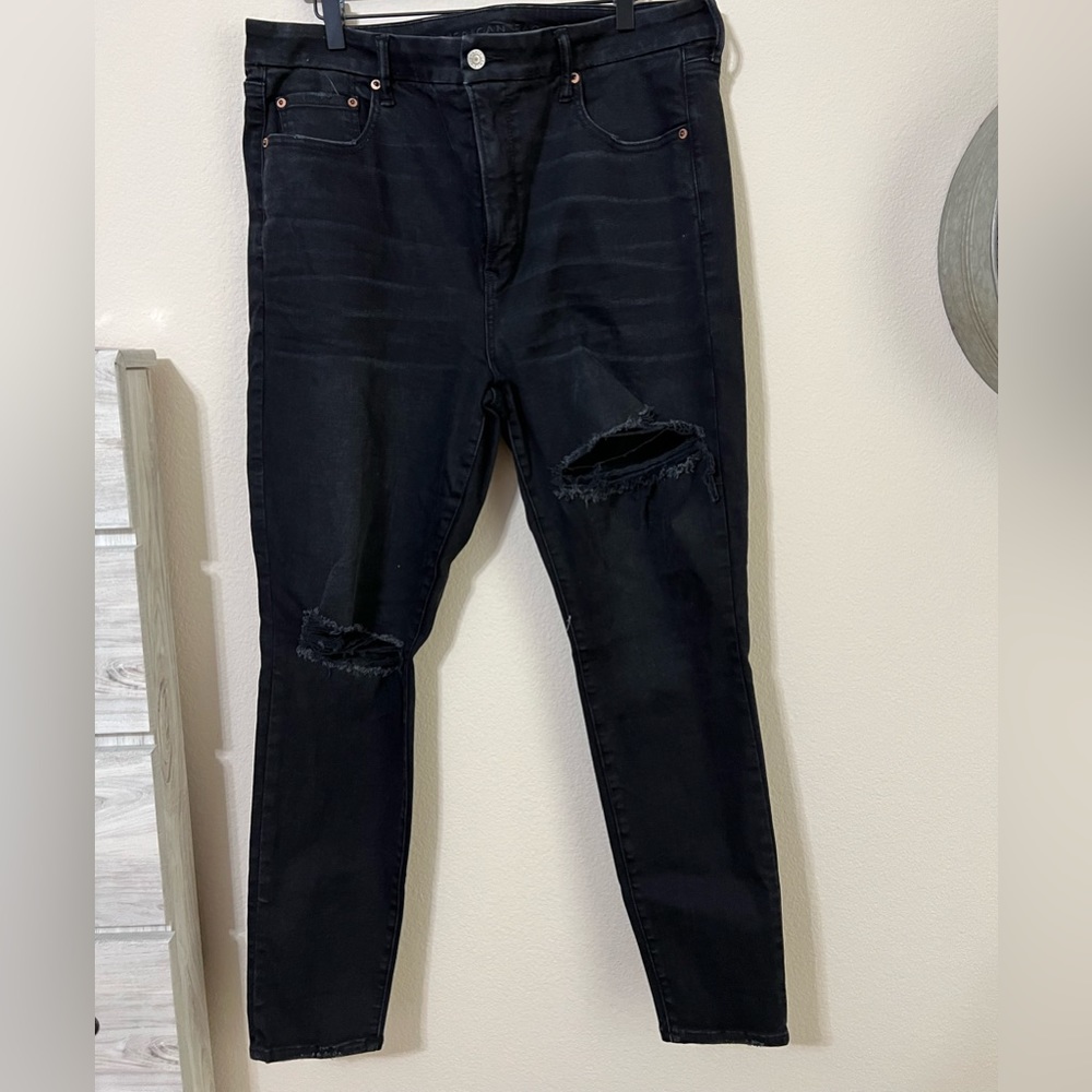 Black Super Hi-Rise Jegging